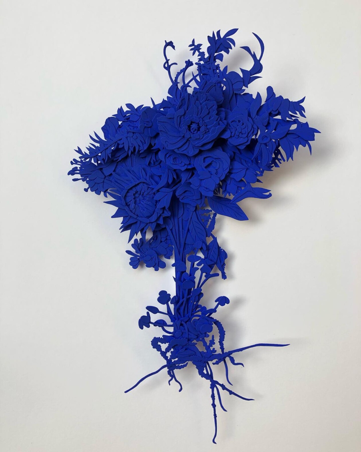 Gorgeously Intricate Floral Paper Cutting Sculptures By Joey Bates (4)