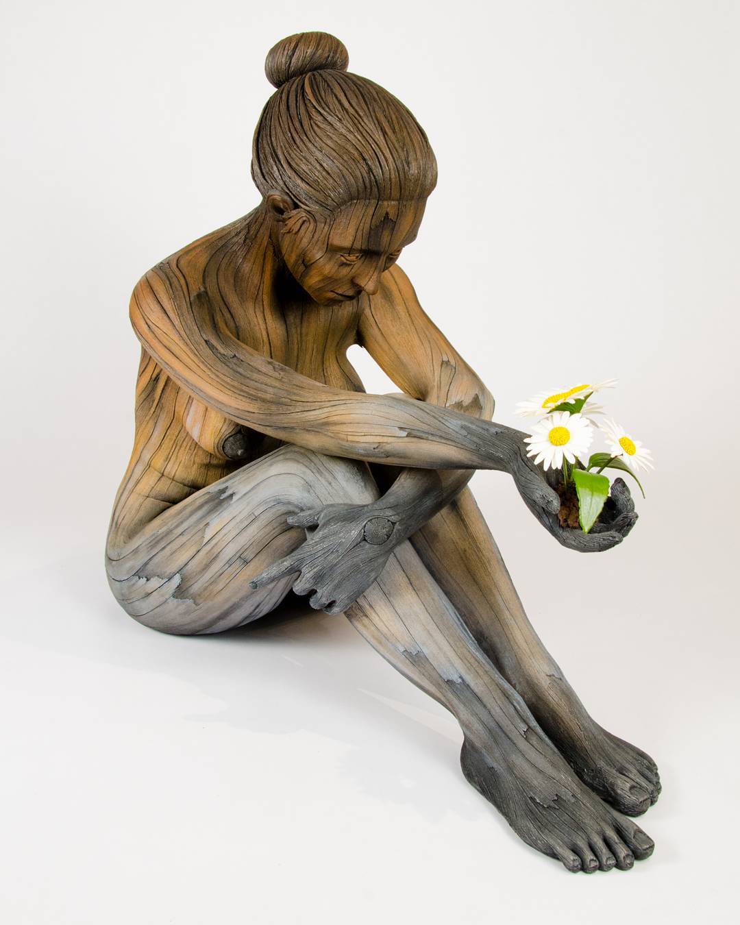 Humans And Nature, Poetic And Illusionistic Ceramic Sculptures By Christopher David White (9)
