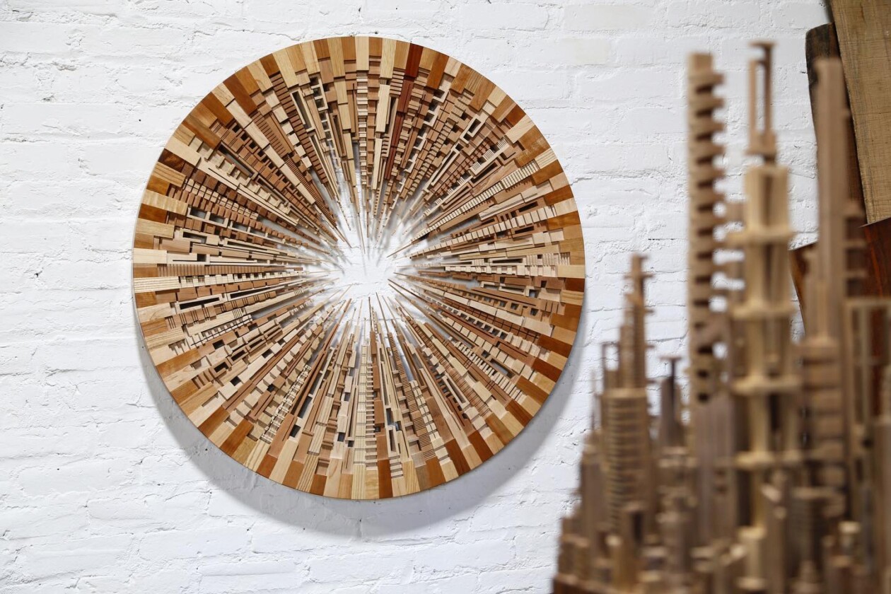Intricate Cityscape Sculptures Made From Scrap Wood By James Mcnabb (15)