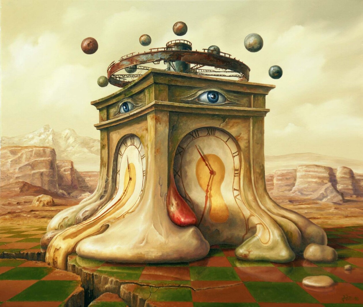 Jaroslaw Jasnikowski Fuses Surrealism And Steampunk Aesthetics To Create Dream Like Scenarios (2)