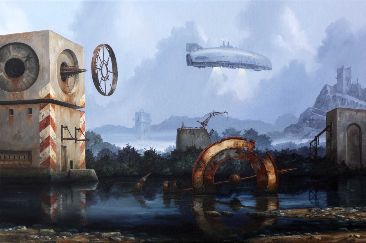 Jaroslaw Jasnikowski Fuses Surrealism And Steampunk Aesthetics To Create Dream Like Scenarios (5)