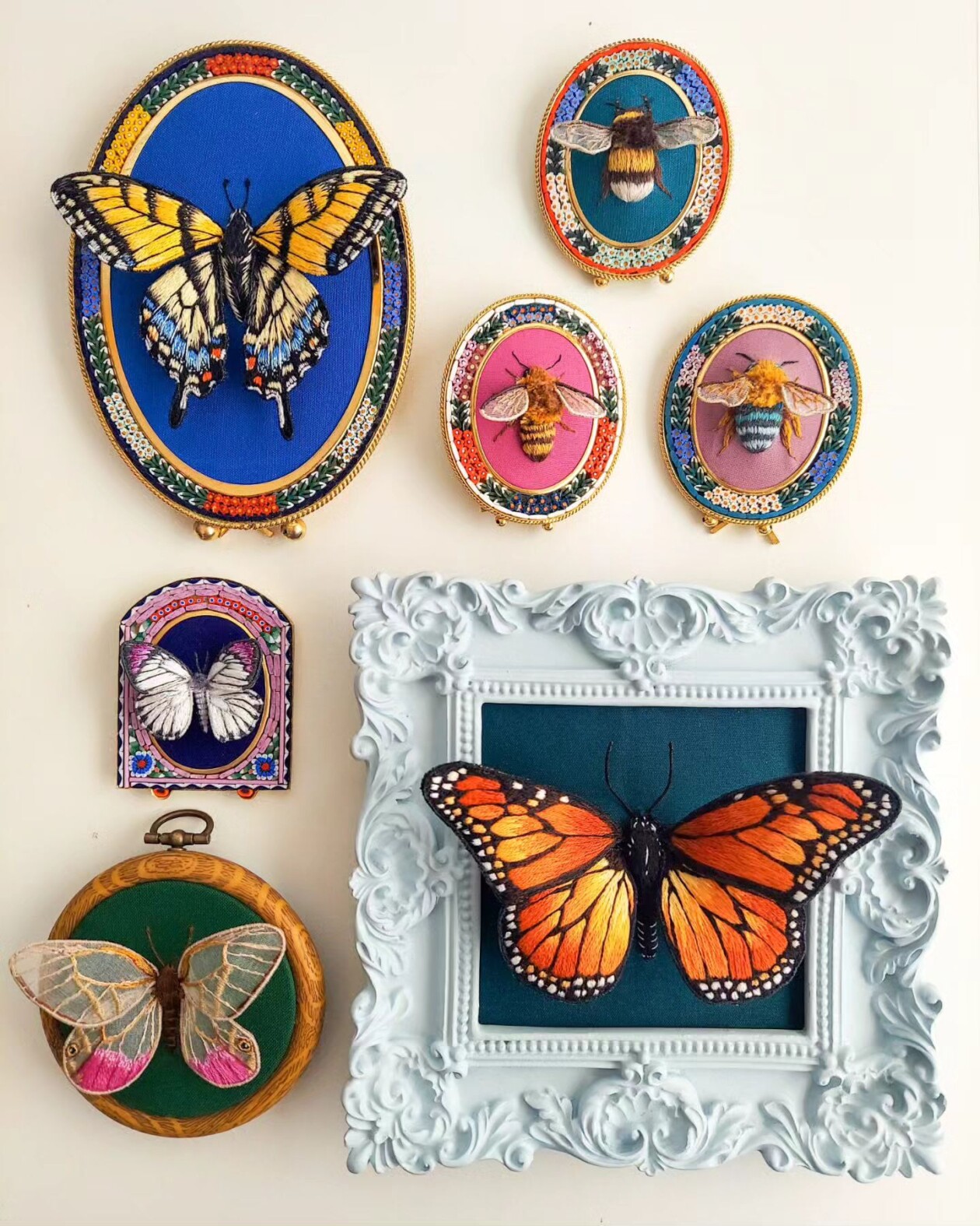 Life Like Three Dimensional Animal Embroideries By Megan Zaniewski (15)