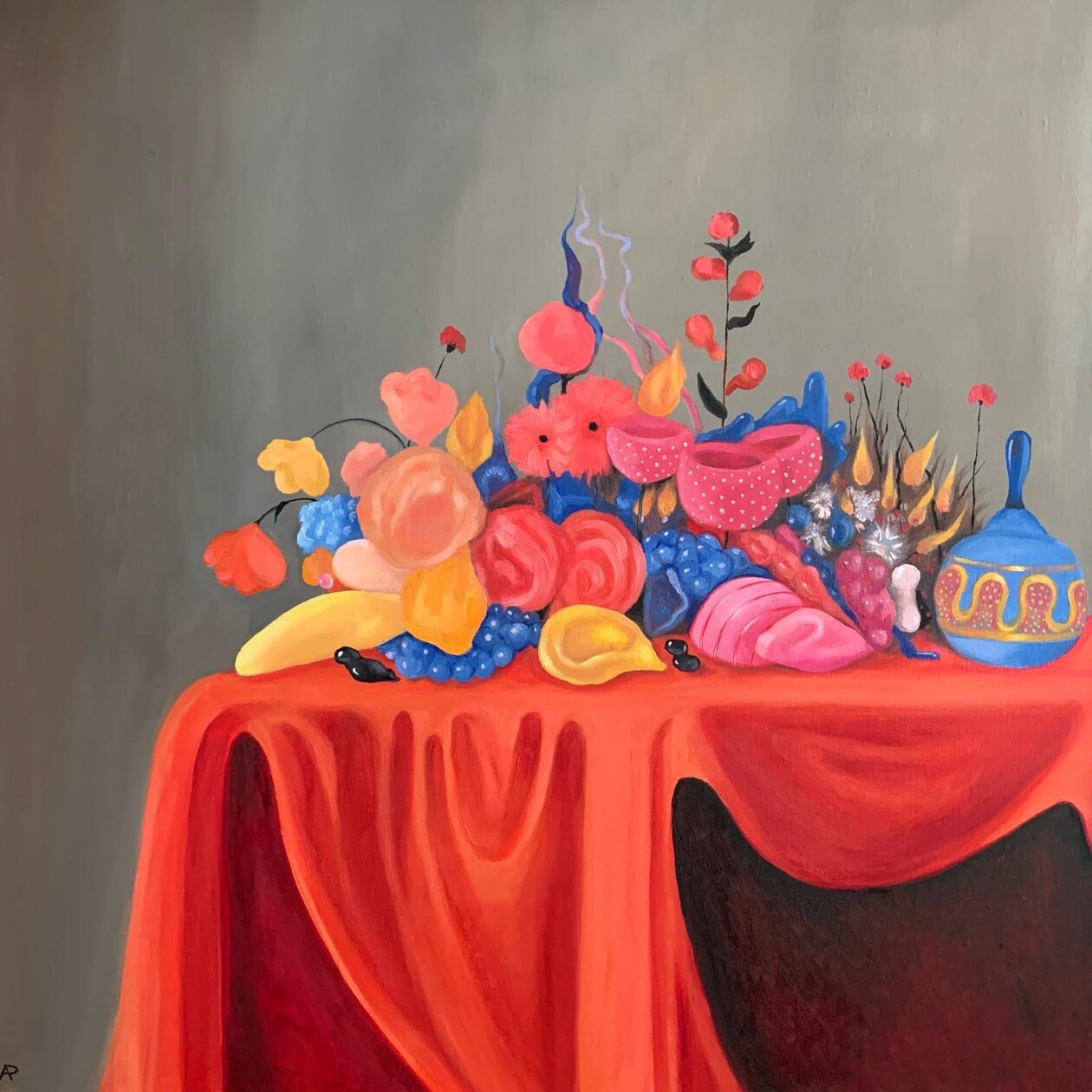 Lush Surreal Still Life Paintings By American Artist Arabella Proffer (2)
