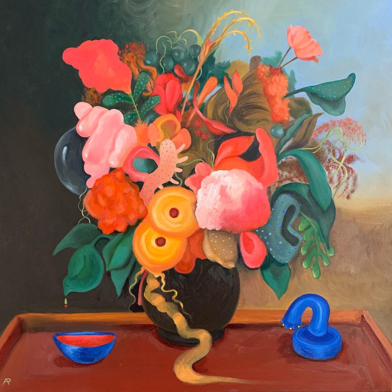 Lush Surreal Still Life Paintings By American Artist Arabella Proffer (4)