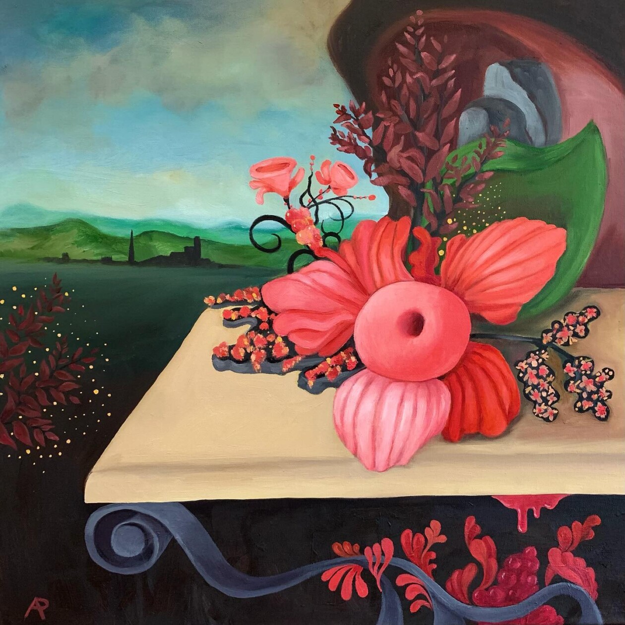 Lush Surreal Still Life Paintings By American Artist Arabella Proffer (6)