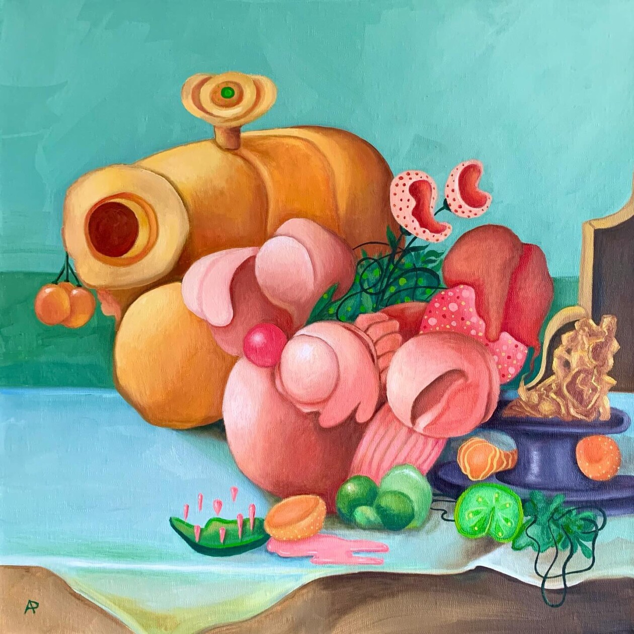 Lush Surreal Still Life Paintings By American Artist Arabella Proffer (7)