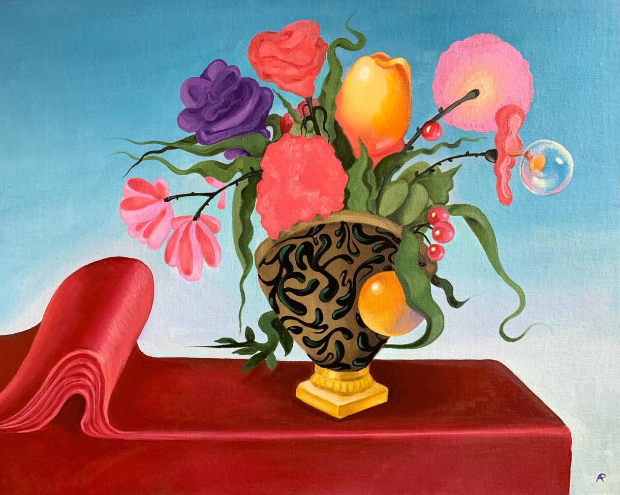 Lush Surreal Still Life Paintings By American Artist Arabella Proffer (9)