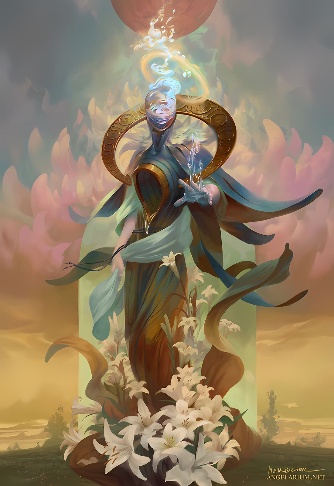 Peter Mohrbacher Blends Surrealism With Fantasy To Create Powerful Magical Beings (1)