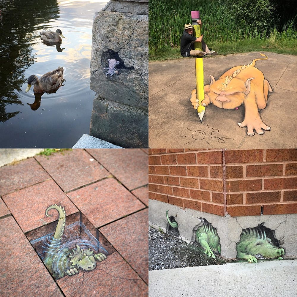 Playful Characters Drawn On Everyday Streets By David Zinn (19)
