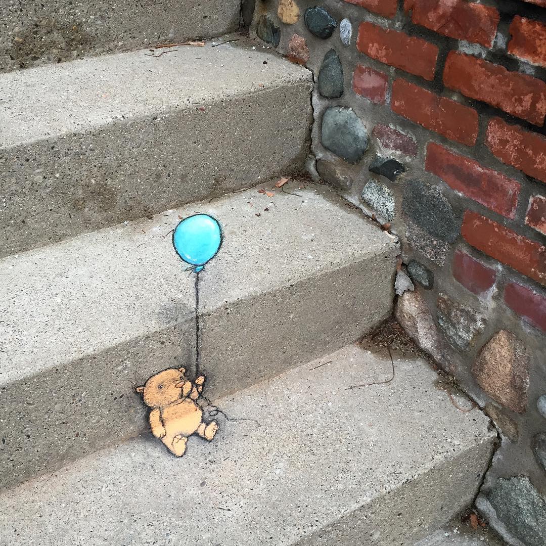 Playful Characters Drawn On Everyday Streets By David Zinn (21)
