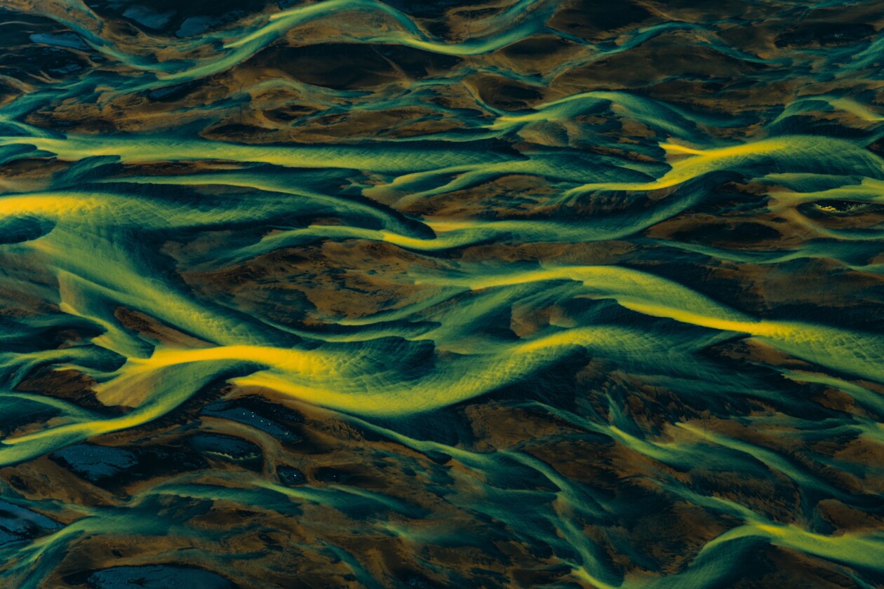 Rivers, An Amazing Photography Series On The Structures And Patterns Of Icelandic Glacial Watercourses By Ben Simon Rehn (3)