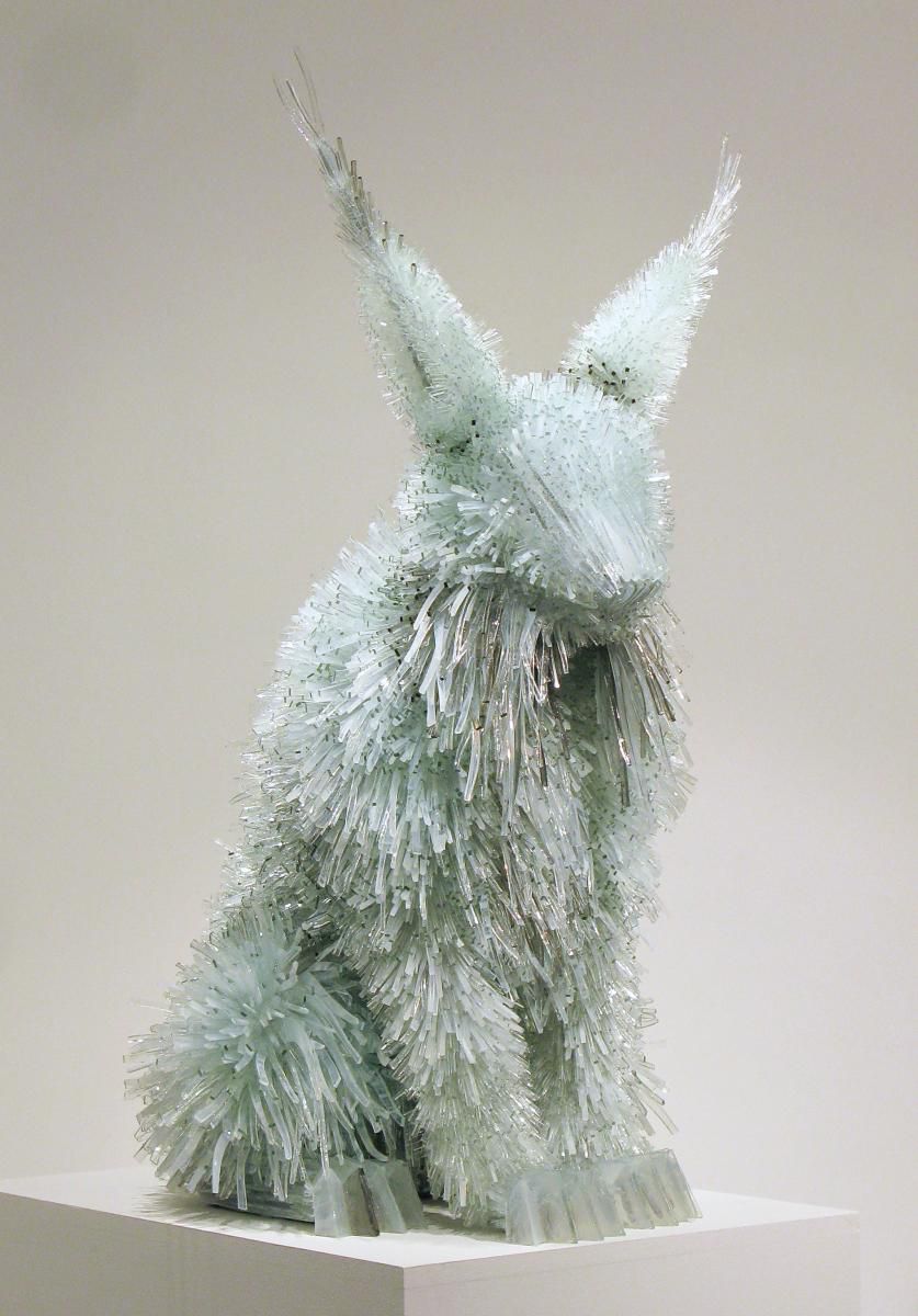 Shattered Glass Animal Sculptures By Polish Artist Marta Klonowska (1)