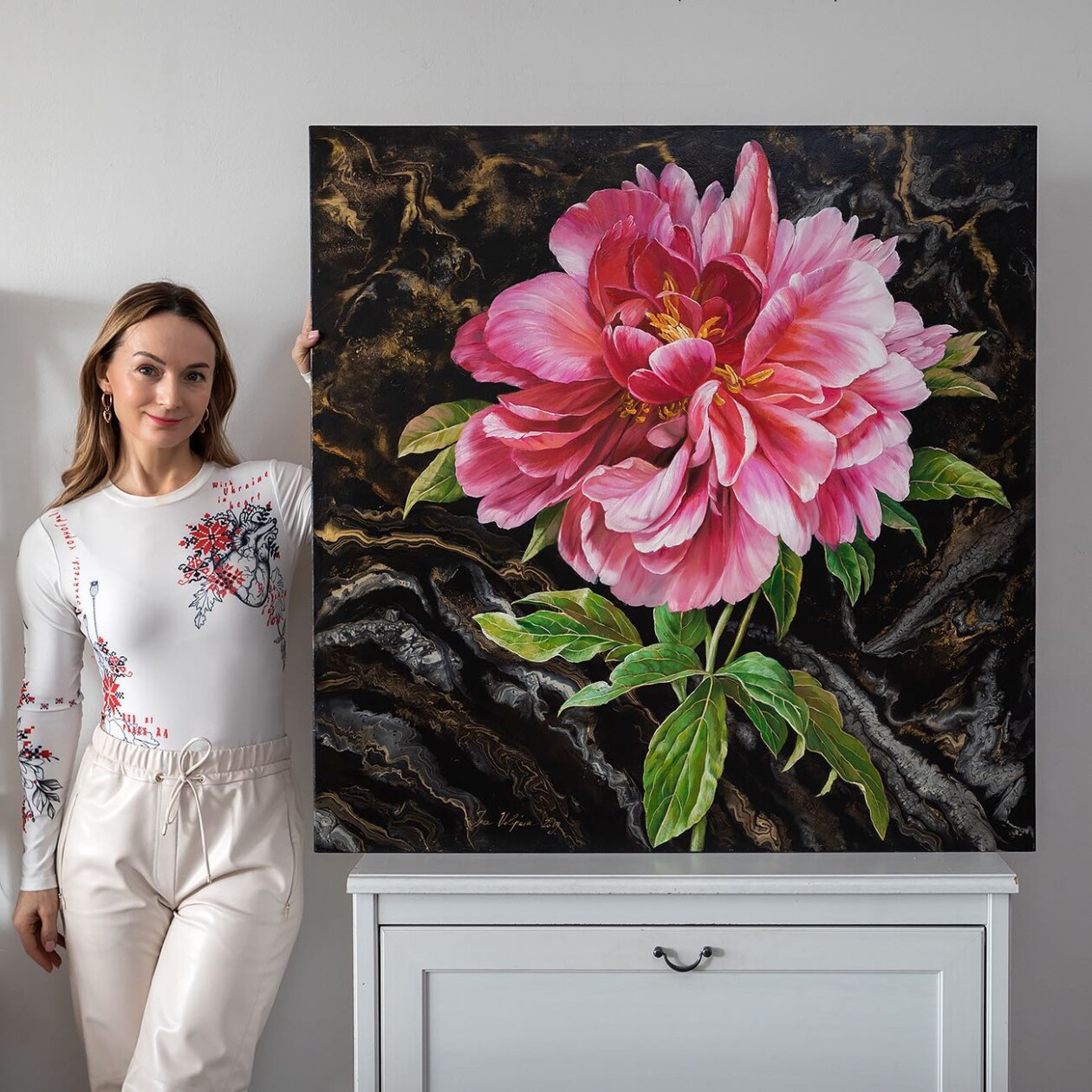 Stunning Flower In Bloom Paintings By Ukrainian Artist Ira Volkova (5)