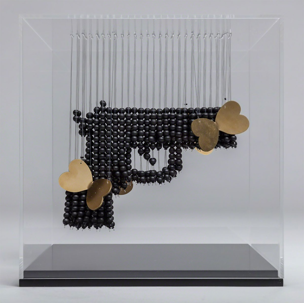 Symbolist Hanging Bead Sculptures By Natasja Van Der Meer (8)