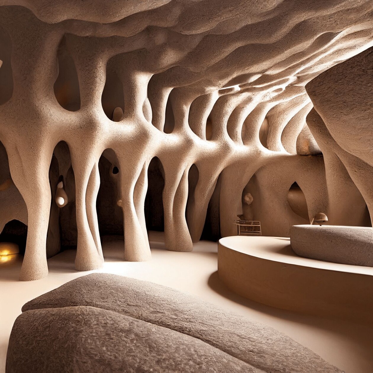 The Cave Like Ai Generated Architectural Concepts Of Ariadna Giménez (15)
