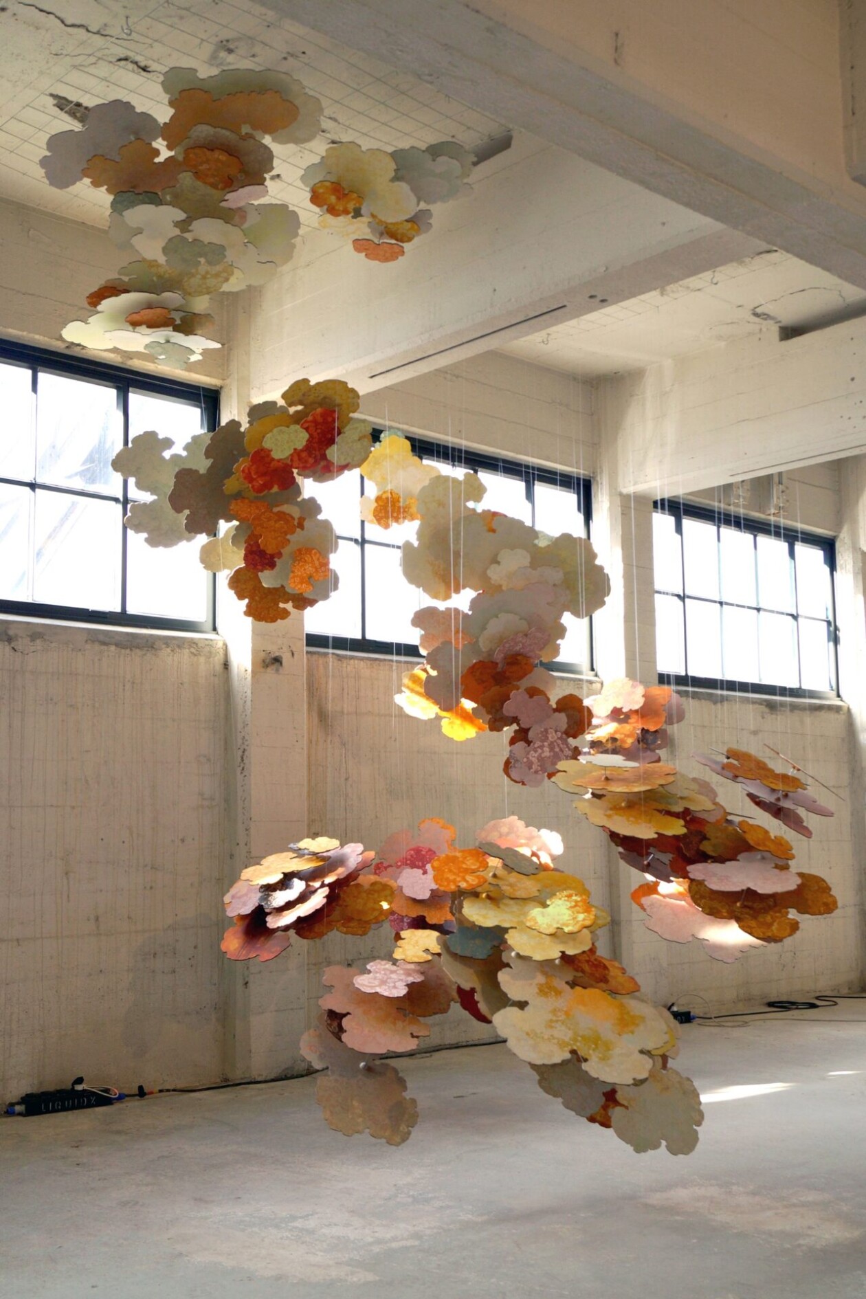 The Cloud Like 'gardens' Suspended From The Ceiling Of Joris Kuipers (1)