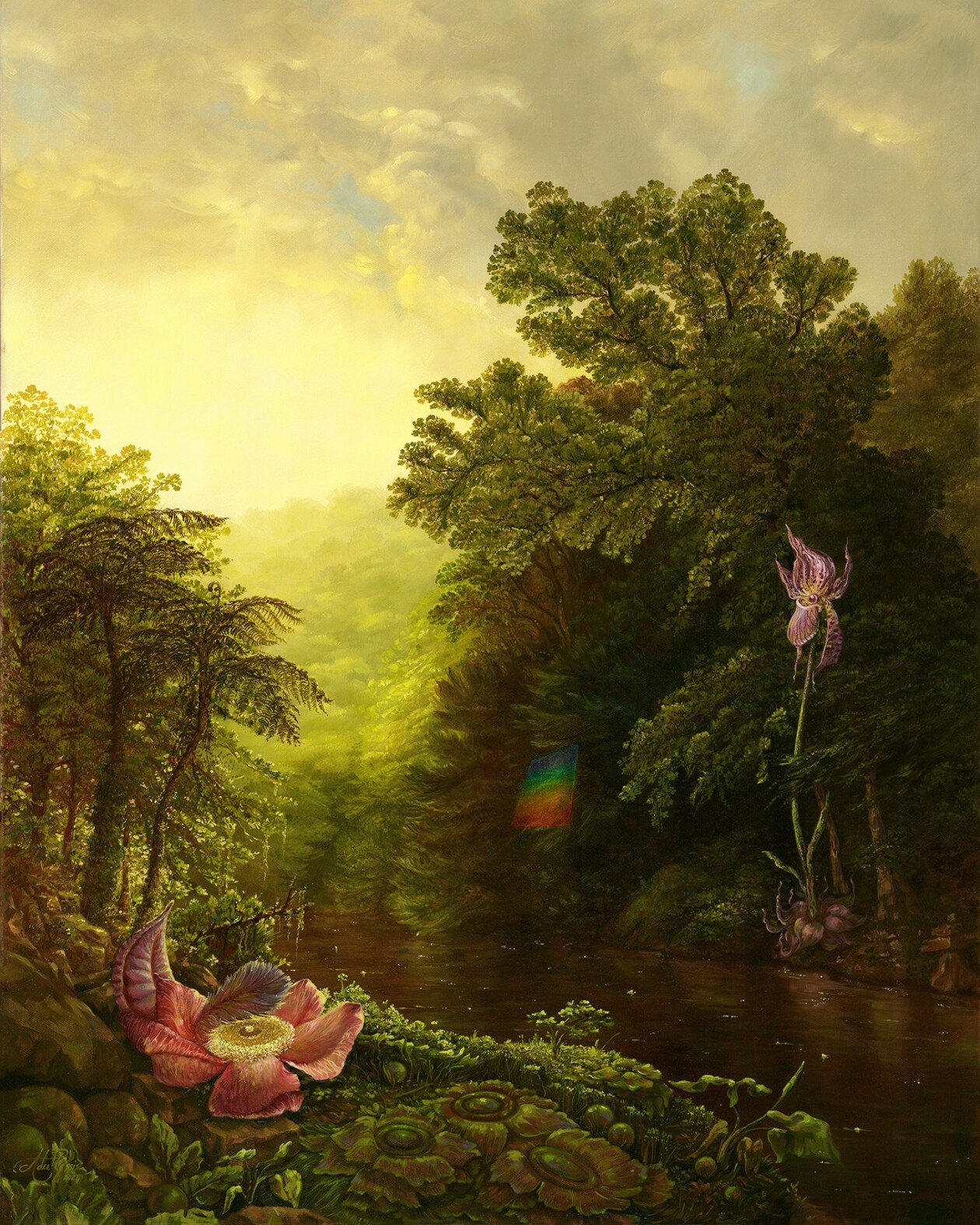 The Ethereal Landscape Paintings Of Andrea Du Plessis (12)