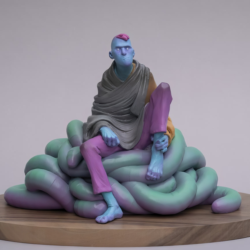 Vibrant And Thought Provoking Cartoon Like Sculptures By Troy Coulterman (20)