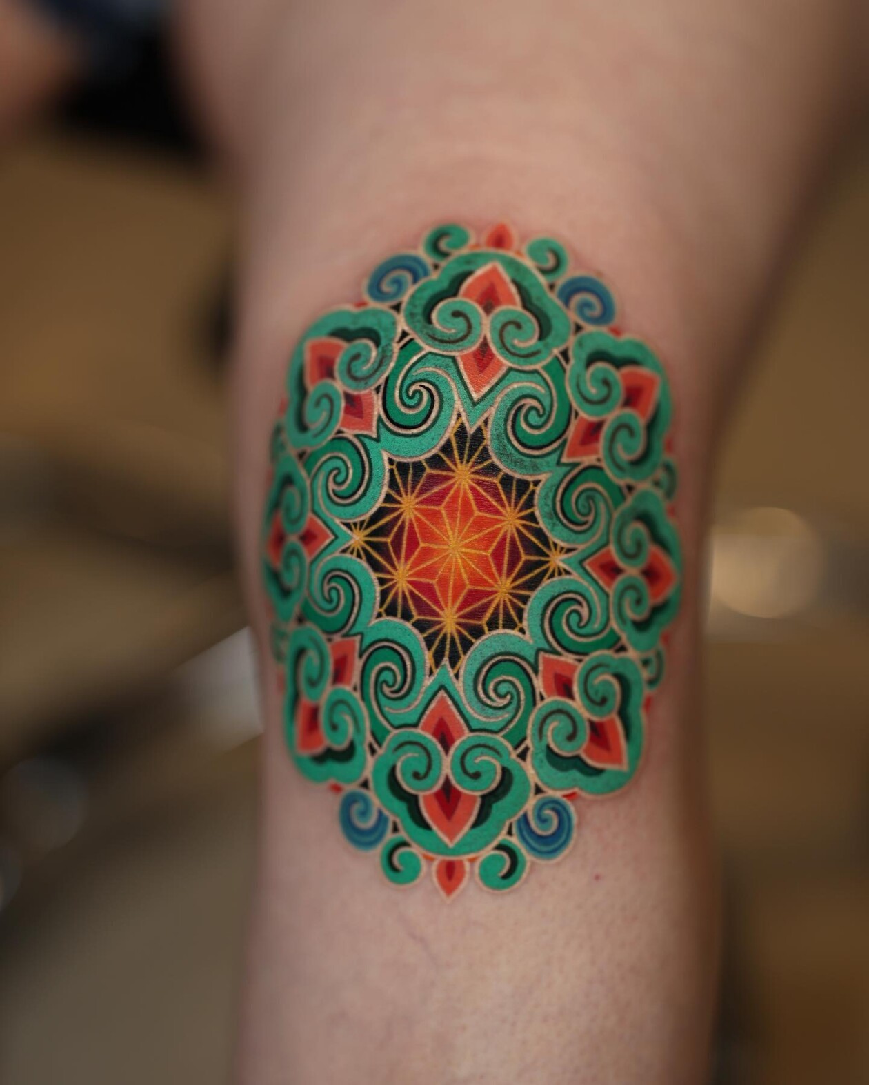 Vibrant Tattoos With Densely Layered Patterns By Korean Artist Pittakkm (1)