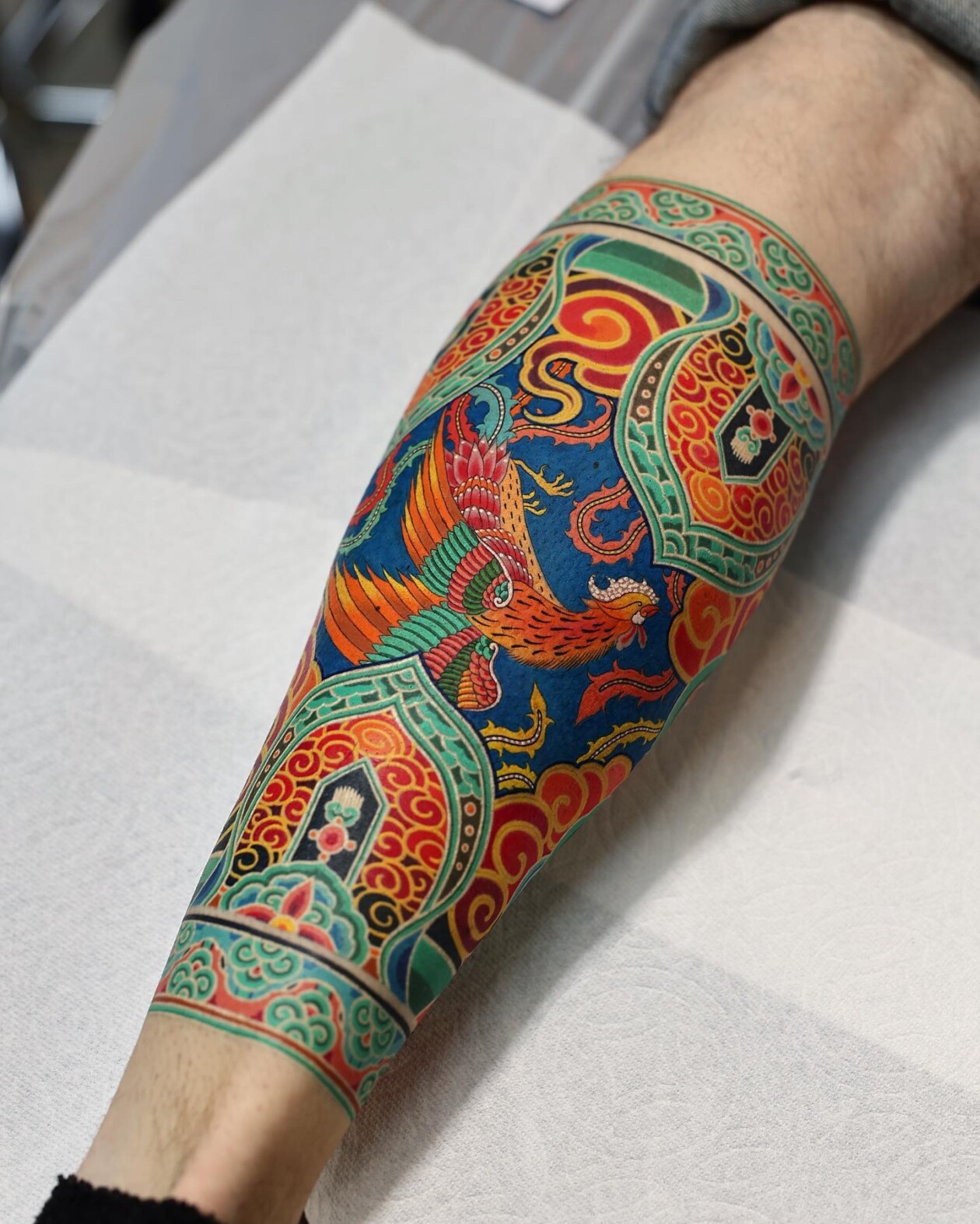 Vibrant Tattoos With Densely Layered Patterns By Korean Artist Pittakkm (7)