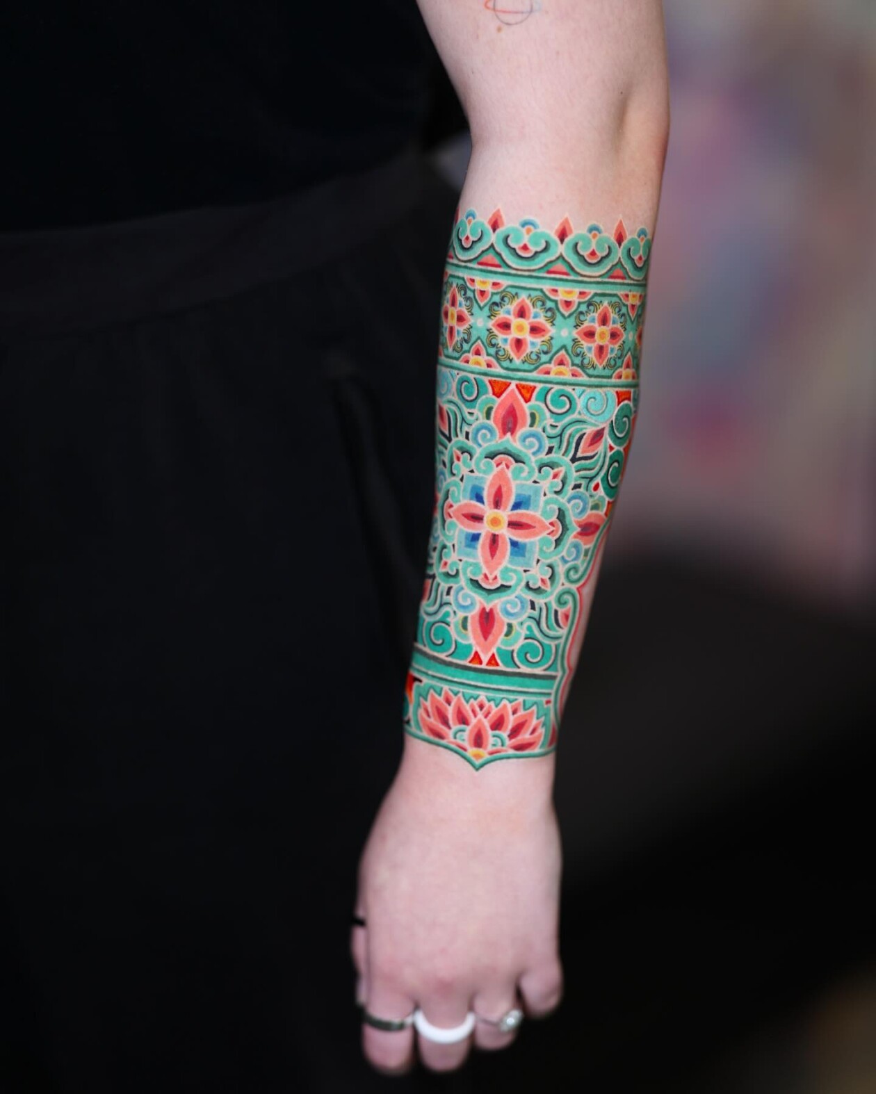 Vibrant Tattoos With Densely Layered Patterns By Korean Artist Pittakkm (9)