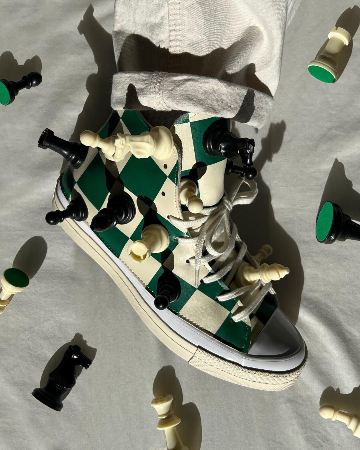 Chuck Taylor Gets A Recycled Revamp, Artist Casen Sullivan Reimagines The Classic Shoe (13)