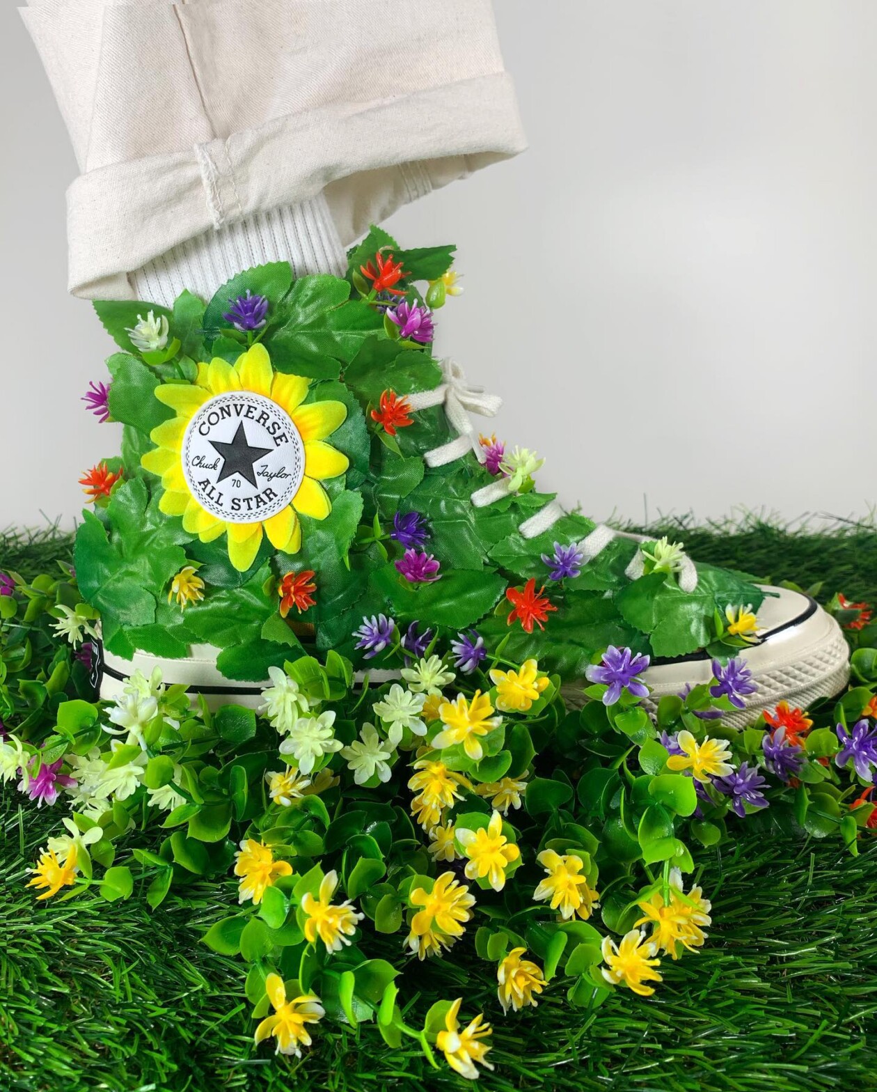 Chuck Taylor Gets A Recycled Revamp, Artist Casen Sullivan Reimagines The Classic Shoe (5)