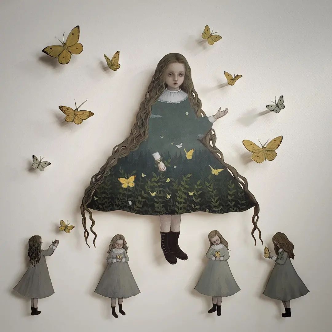 From Paper To Fantasy, The Enchanting Paper Dolls Of Maki Hino (6)