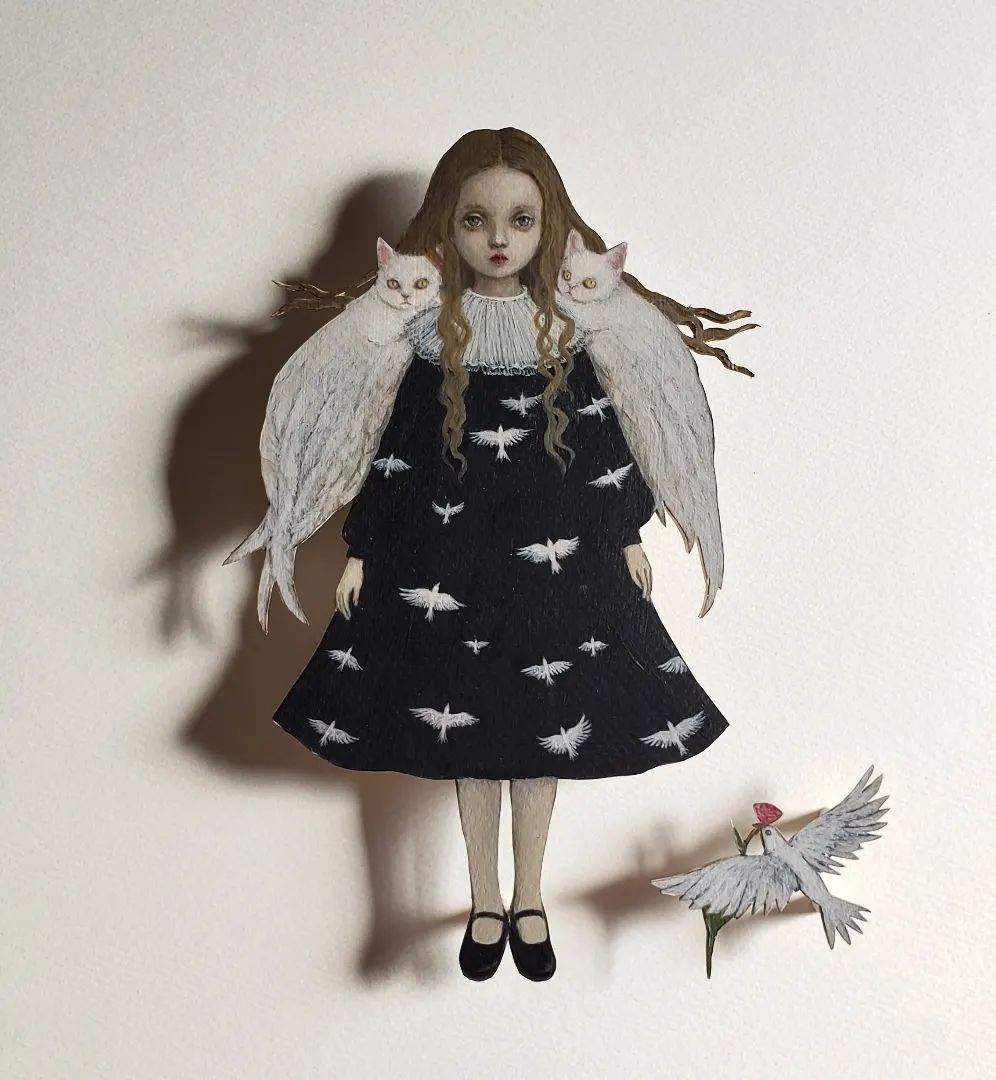 From Paper To Fantasy, The Enchanting Paper Dolls Of Maki Hino (8)