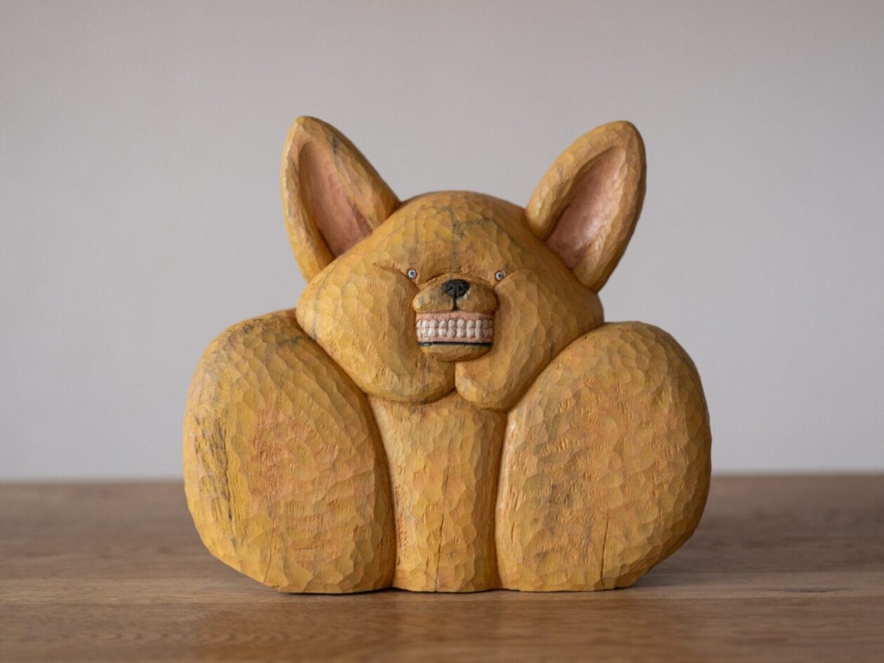 Misato Sano's Wooden Sculptures Bring Canine Companions To Life (1)