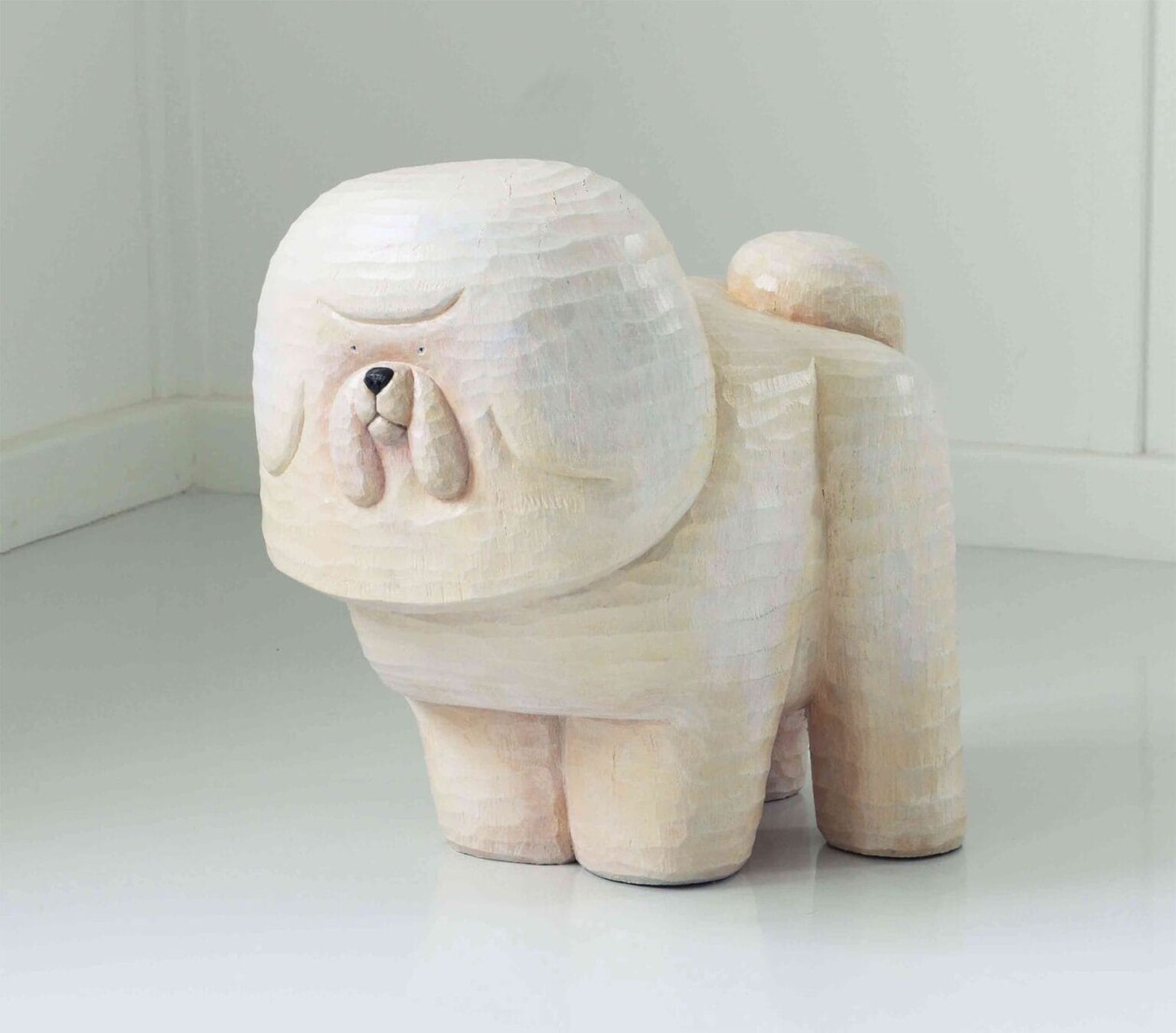 Misato Sano's Wooden Sculptures Bring Canine Companions To Life (15)