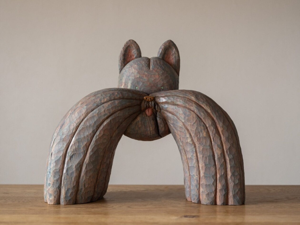 Misato Sano's Wooden Sculptures Bring Canine Companions To Life (4)