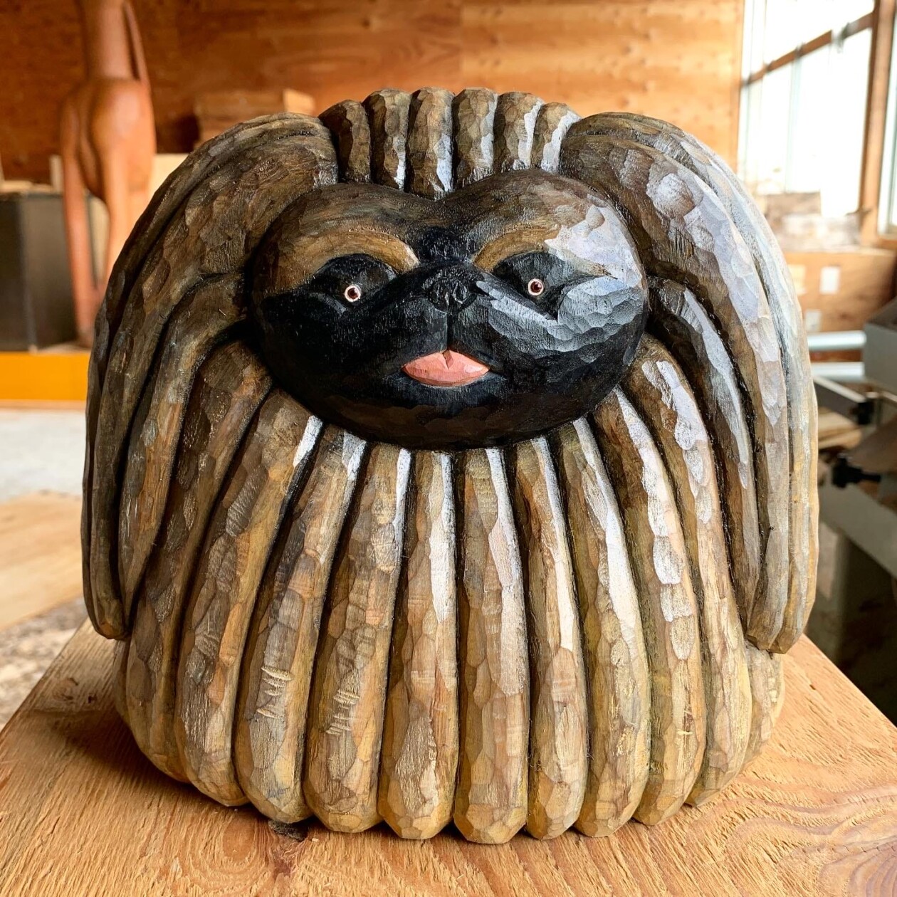 Misato Sano's Wooden Sculptures Bring Canine Companions To Life (7)