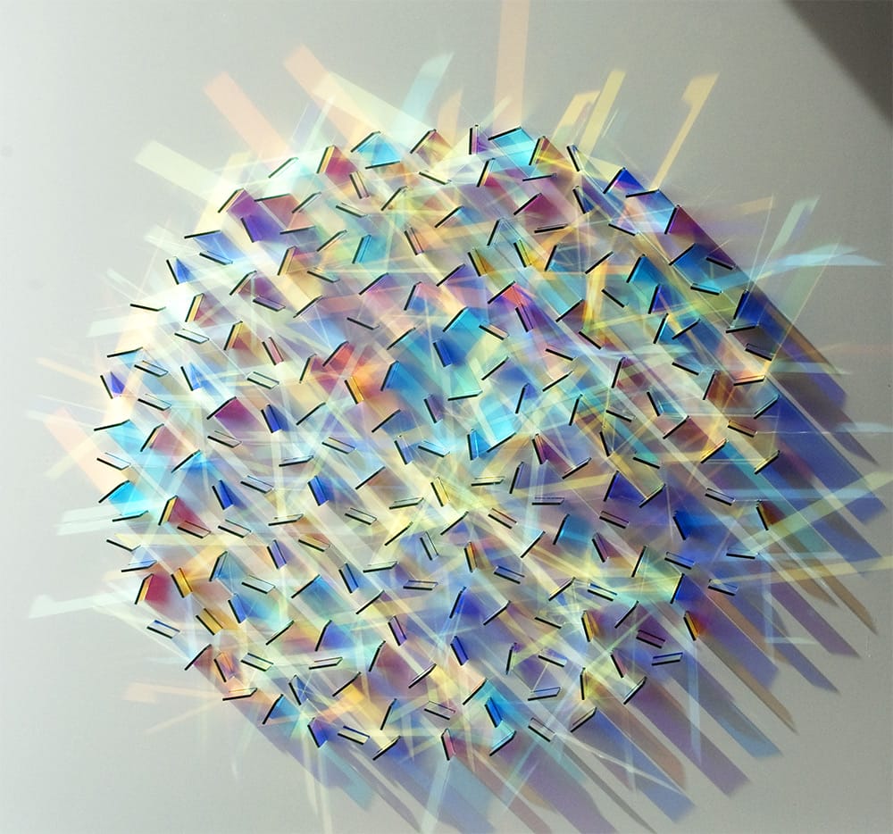 The Dazzling Dichroic Glass Installations Of Chris Wood (15)