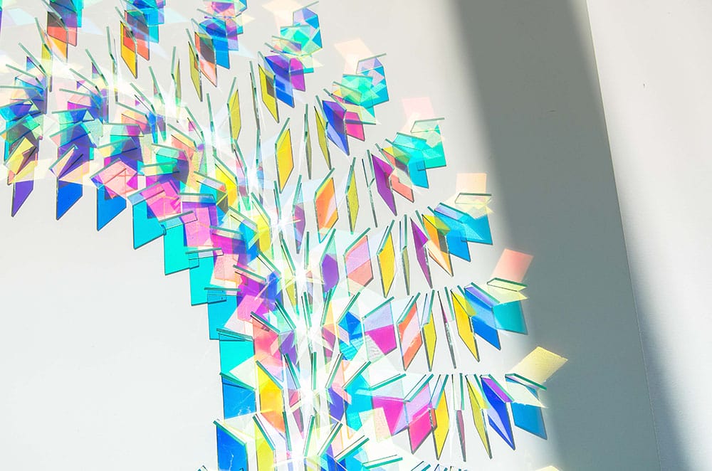 The Dazzling Dichroic Glass Installations Of Chris Wood (2)