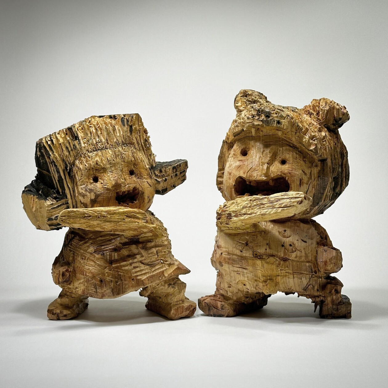 The Enchanting World Of Hirosuke Yabe's Wooden Beings (5)