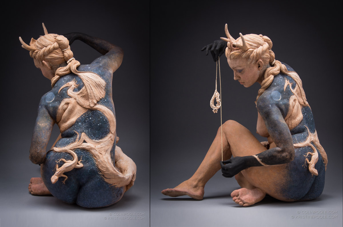 The Exquisite Figurative Sculptures Of Artist Duo Kristine And Colin Poole (22)