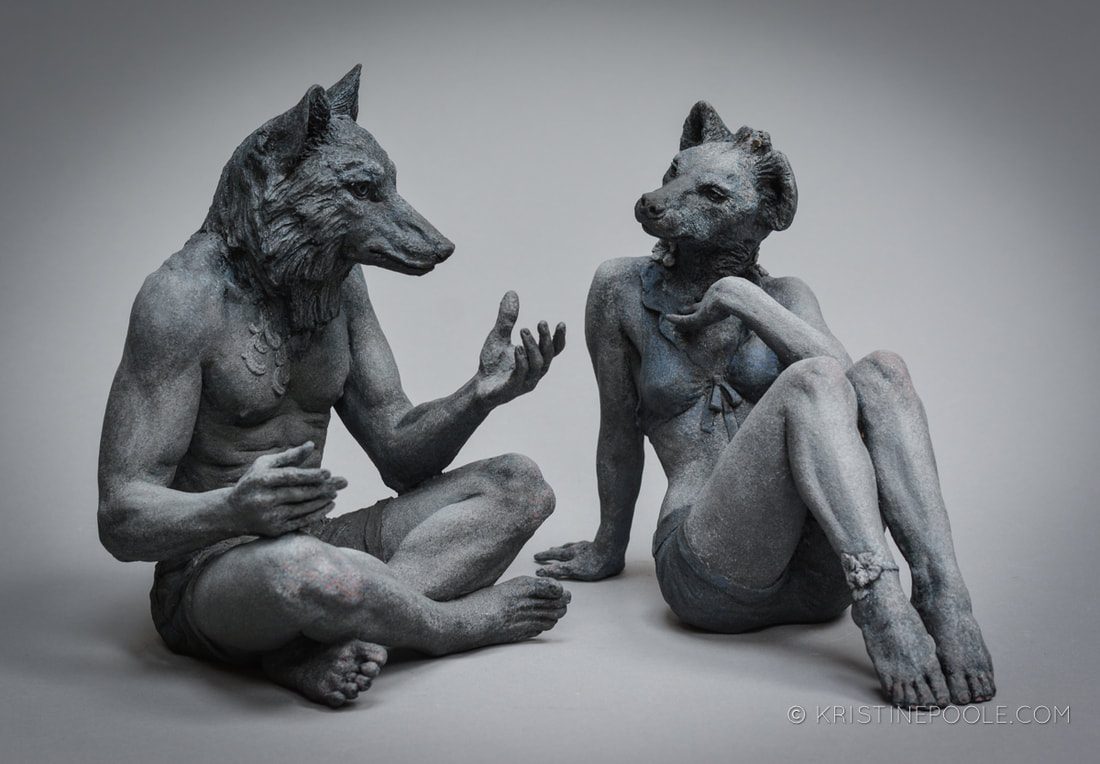 The Exquisite Figurative Sculptures Of Artist Duo Kristine And Colin Poole (24)