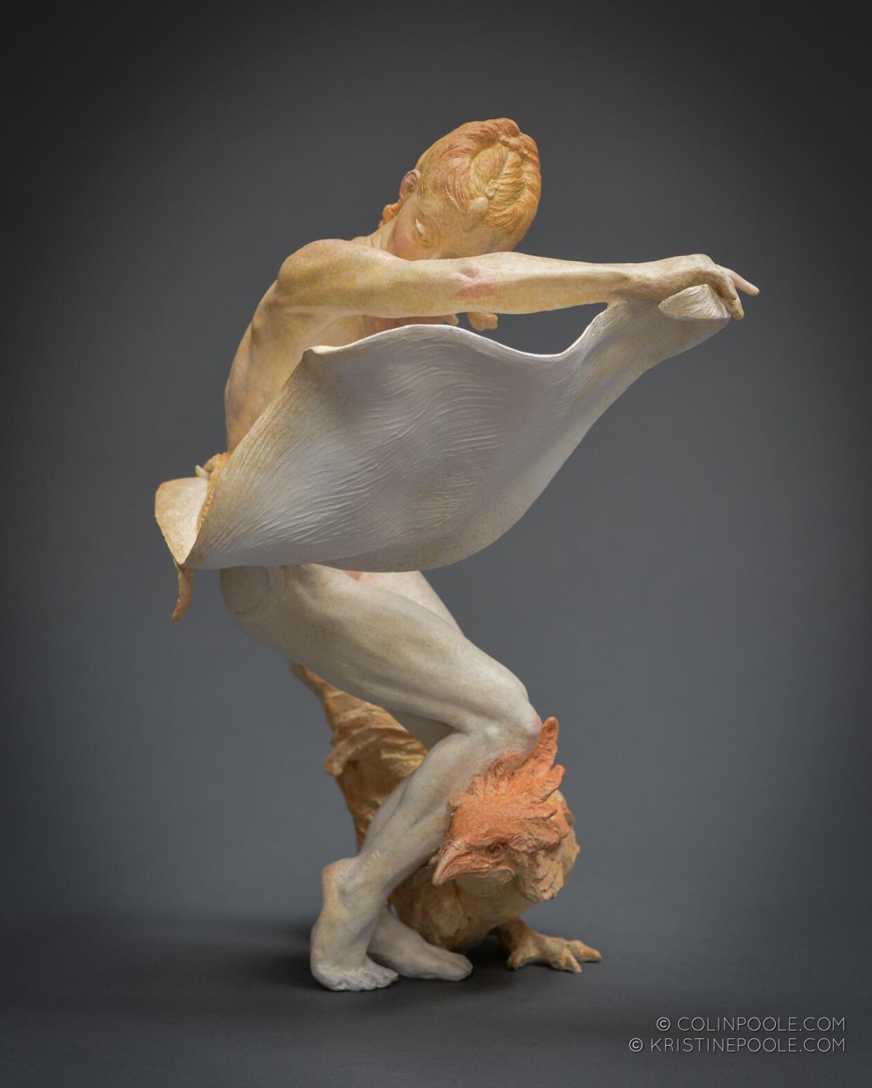 The Exquisite Figurative Sculptures Of Artist Duo Kristine And Colin Poole (7)