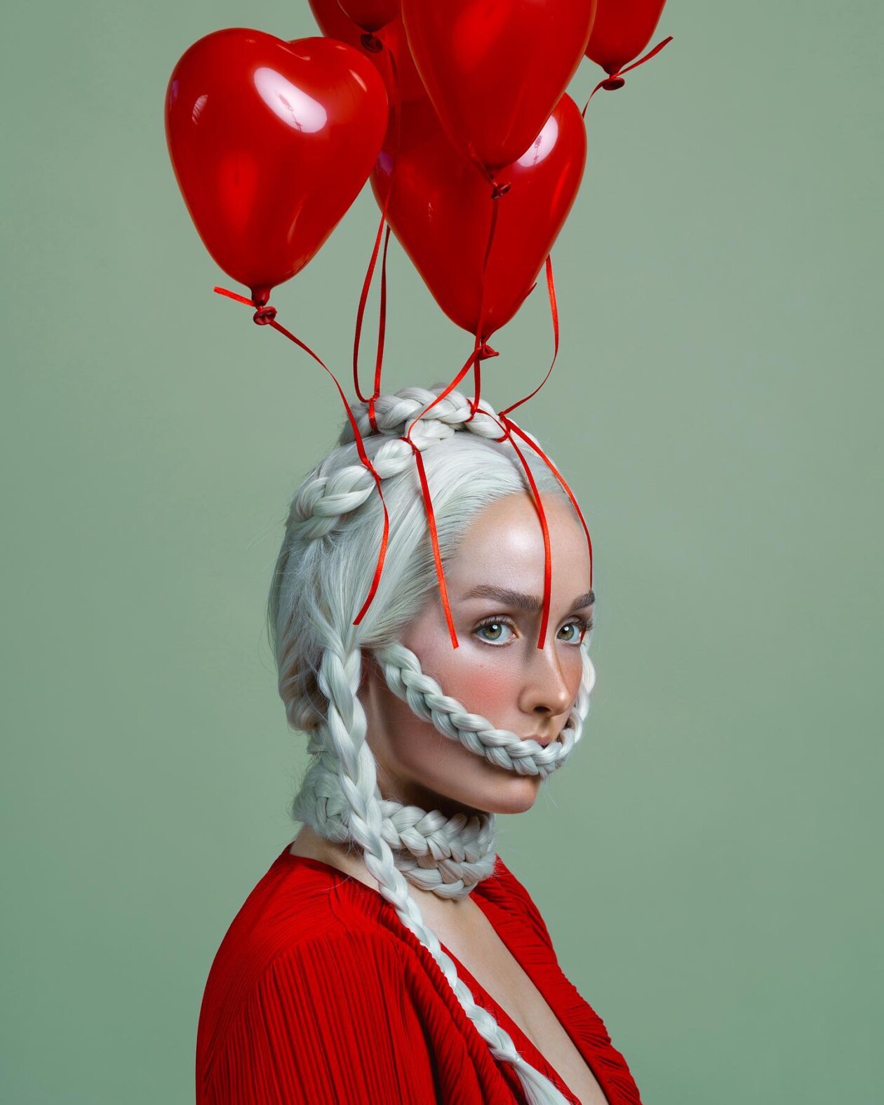 The Lushly Surreal Self Portraits Of Claire Luxton (1)