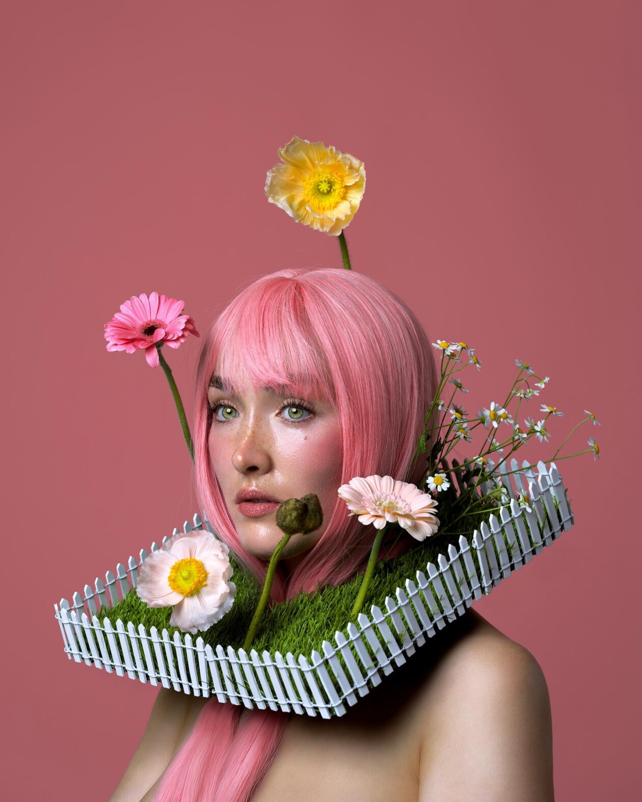 The Lushly Surreal Self Portraits Of Claire Luxton (3)