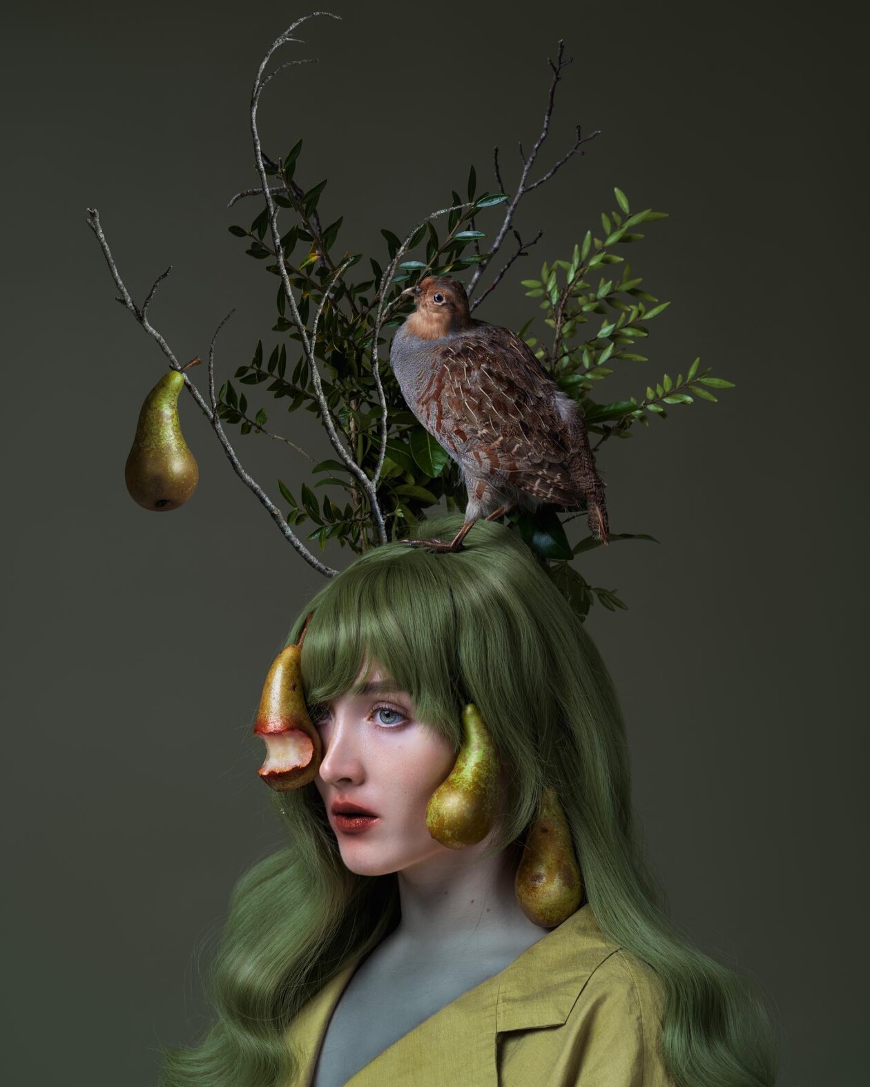 The Lushly Surreal Self Portraits Of Claire Luxton (9)