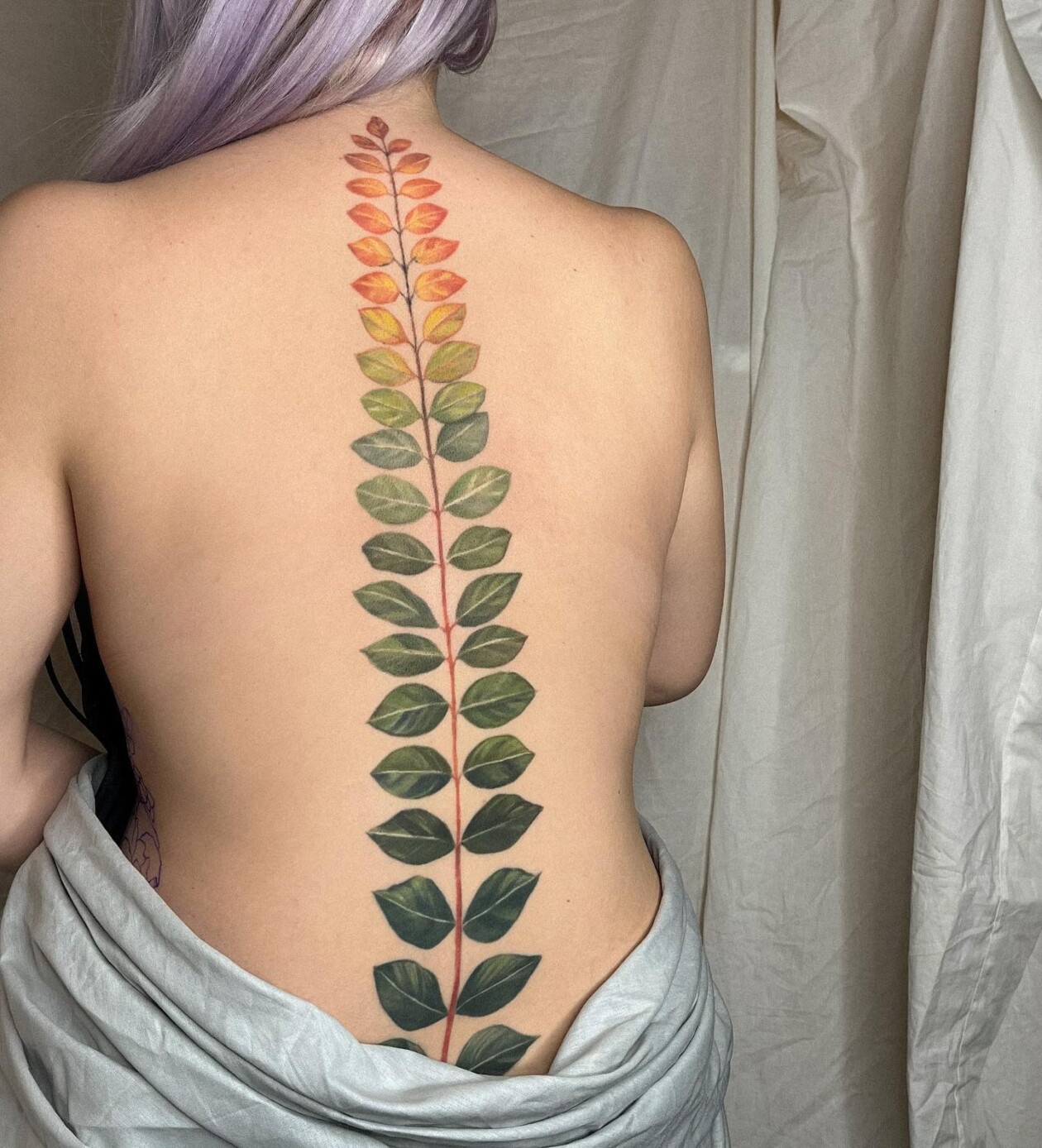 Botany And Animal Illustrative Tattoos By Vanessa Core (1)