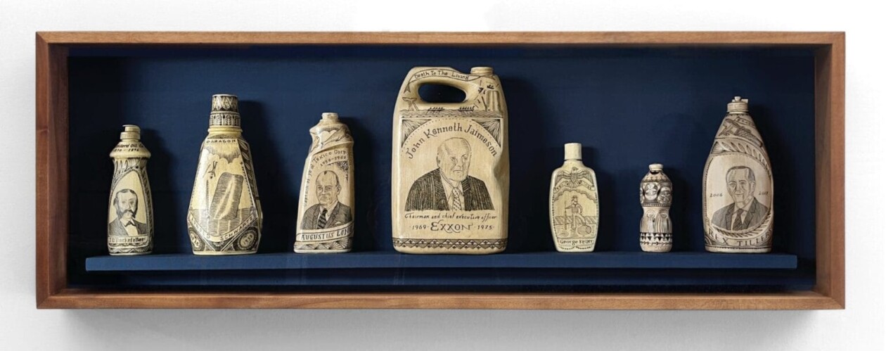 Plastic Scrimshaw, Carving Environmental Allegories On Discarded Waste, By Duke Riley (2)