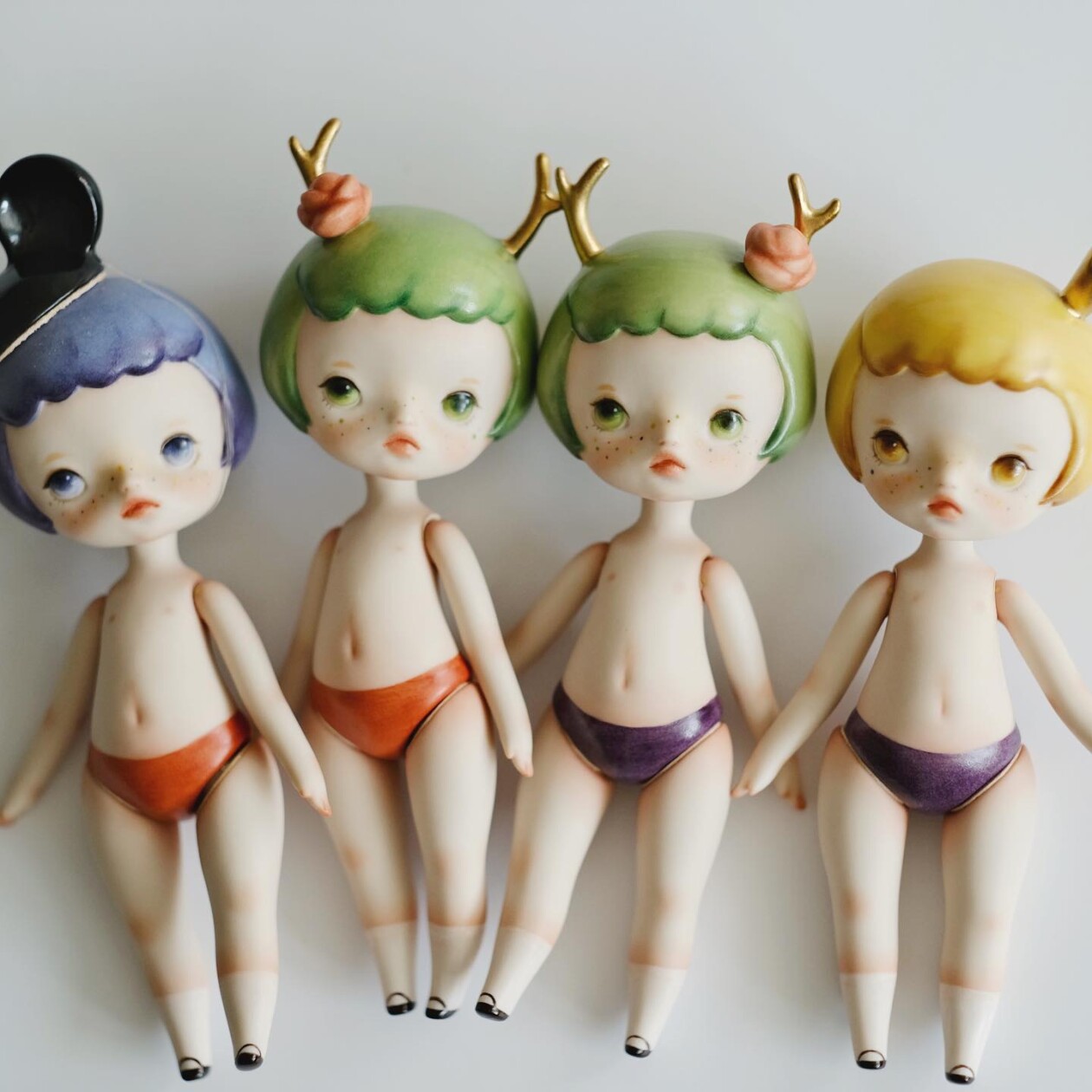 The Porcelain Poetry Of Sohis Jointed Dolls 13
