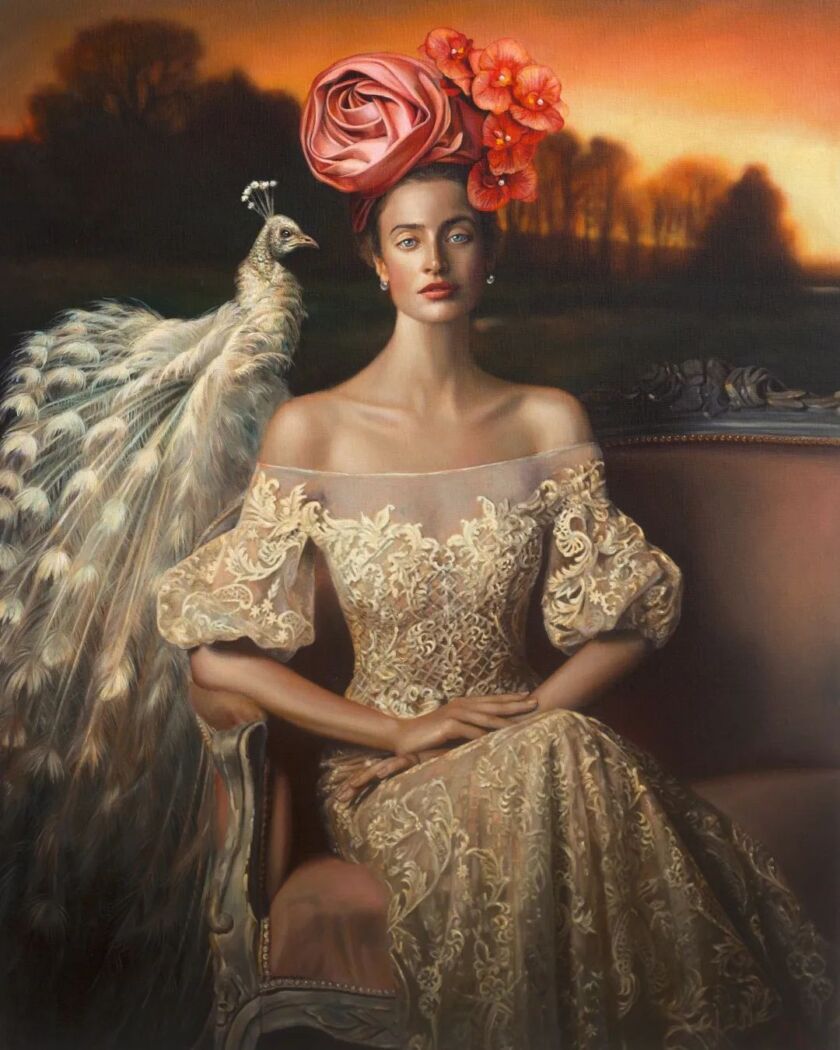 Rest Portrait Marc Le Rest: Renaissance-inspired portrait paintings