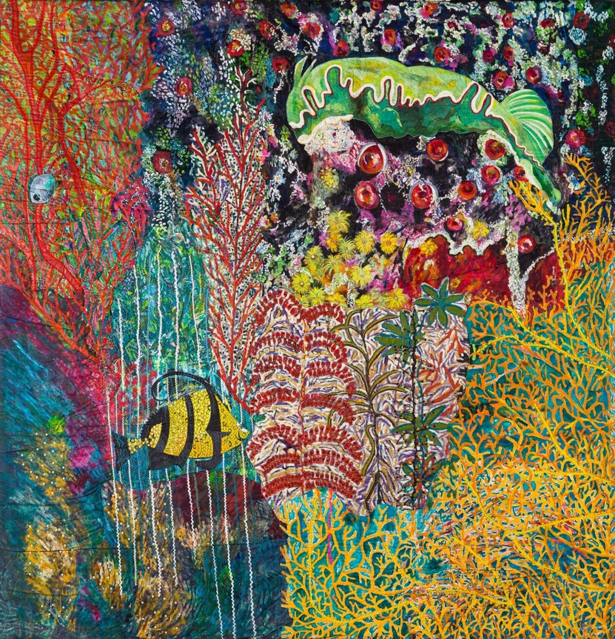 Pacita Abad's Underwater Life Quilts (4)