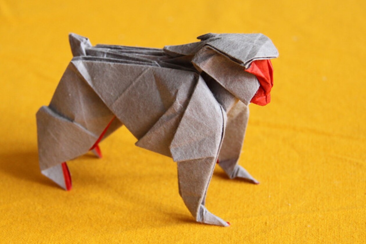 The Intricate Origami Art Of Nyanko Sensei (1)