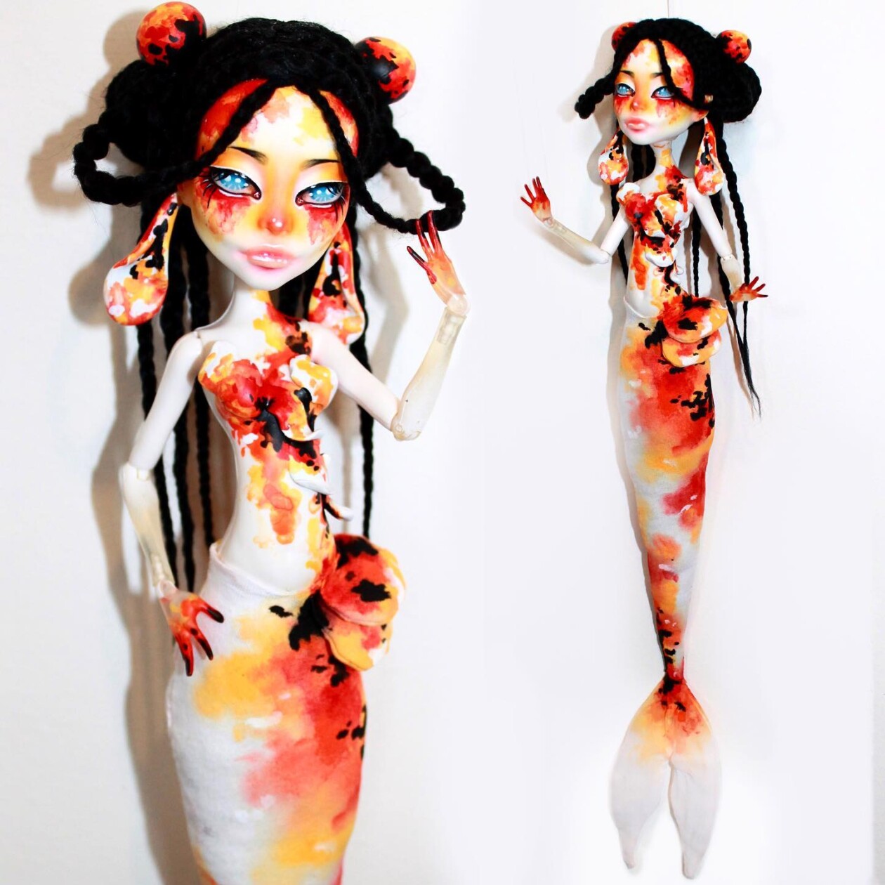 April Rose's One Of A Kind Dark Doll Creations (1)