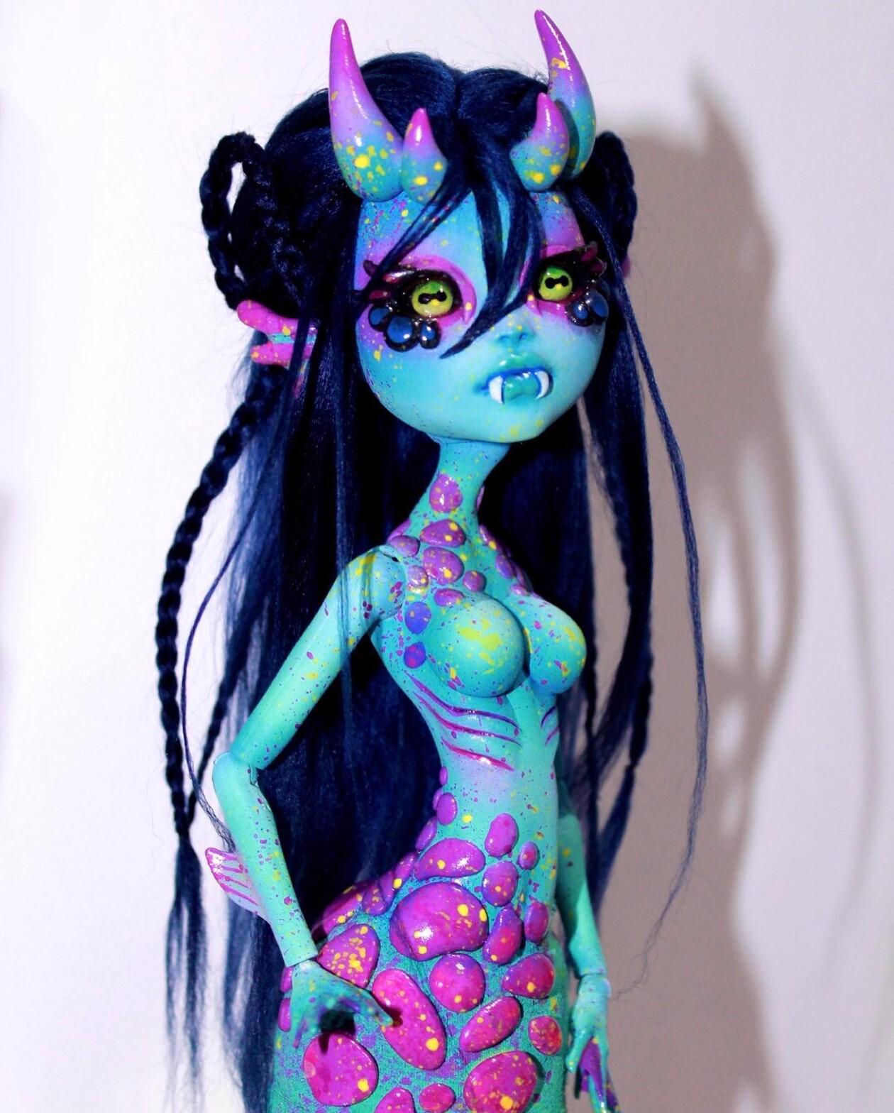 April Rose's One Of A Kind Dark Doll Creations (12)